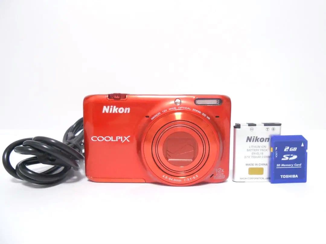 【お値下げ歓迎・極美品】 Nikon COOLPIX S6500 オレンジ Amazon.com : Nikon COOLPIX S6500 Wi-Fi Digital Camera with 12x