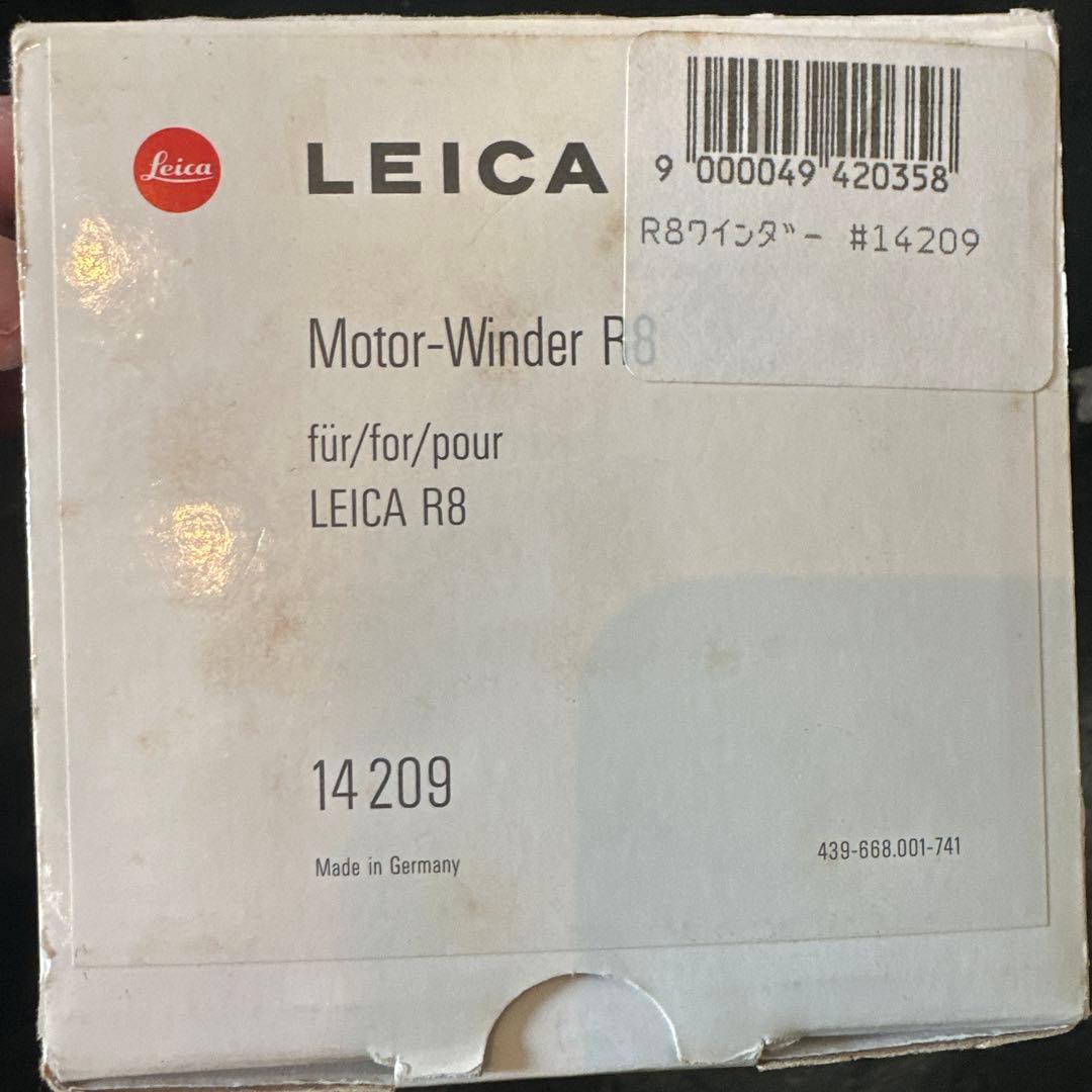 JCD様専用)LEICA R8 モーターワインダーセット - メルカリ