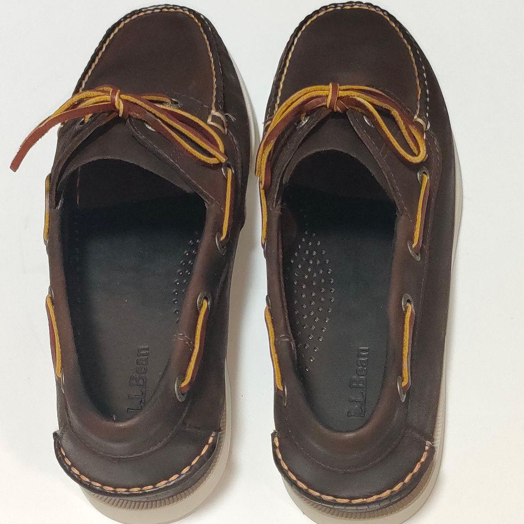 未使用 エルエルビーン L.L.Bean カスコベイボートモック デッキシューズ