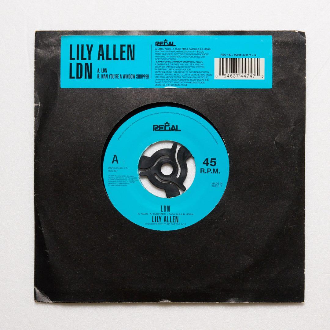 LILY ALLEN 7インチレコード2枚セット