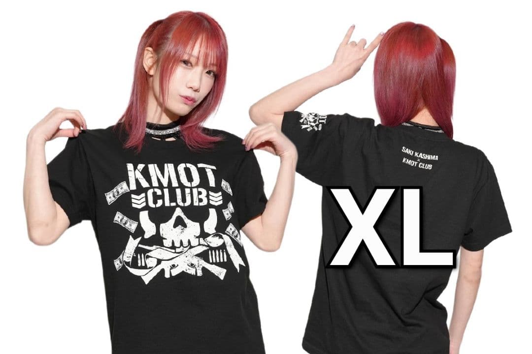 完売品】 新作 鹿島沙希 × KMOT CLUB Tシャツ XLサイズ - メルカリ