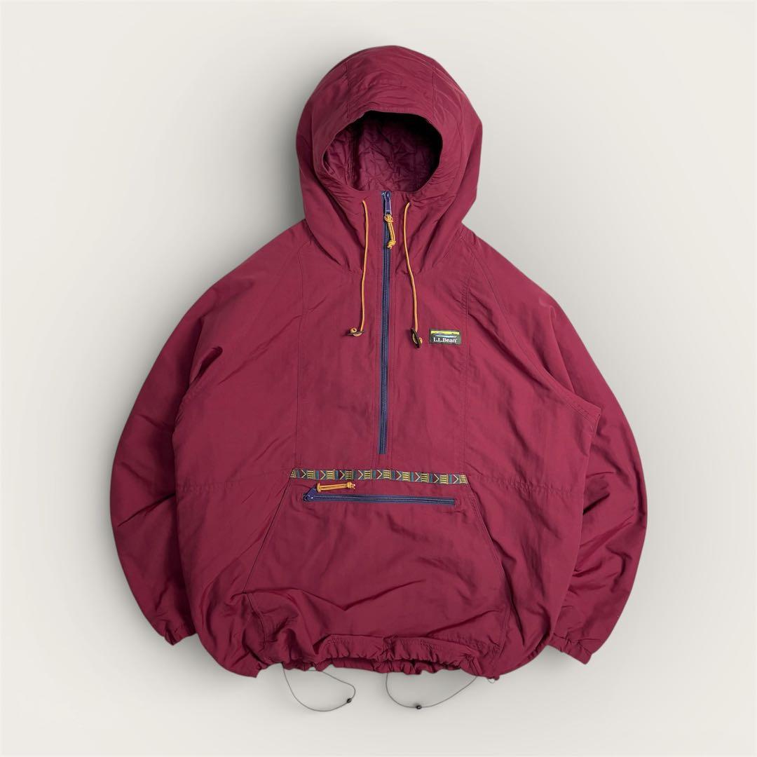 【美品】L.L.Bean 中綿マウンテン・クラシック・アノラックXLプリマロフト