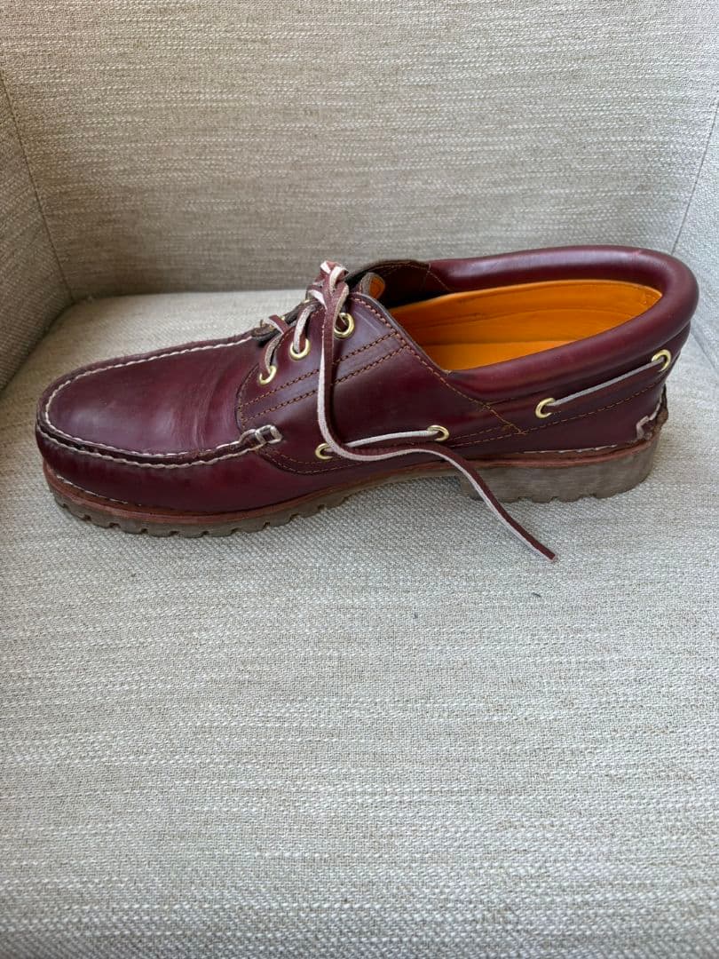 靴 Timberland 3 Eye Classic Lug \"Burgundy\"