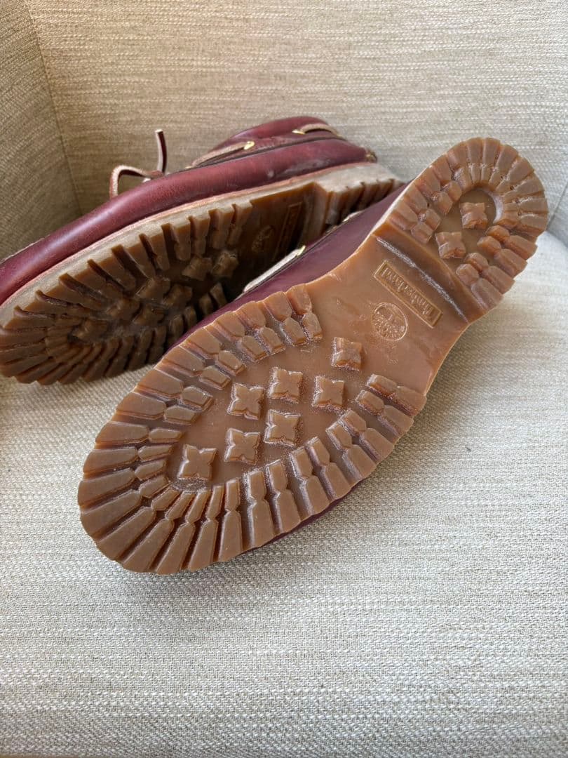 靴 Timberland 3 Eye Classic Lug \"Burgundy\"