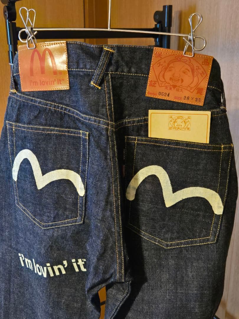 テリー様専用 新品未使用 EVISU × マクドナルドコラボ w28 - メルカリ