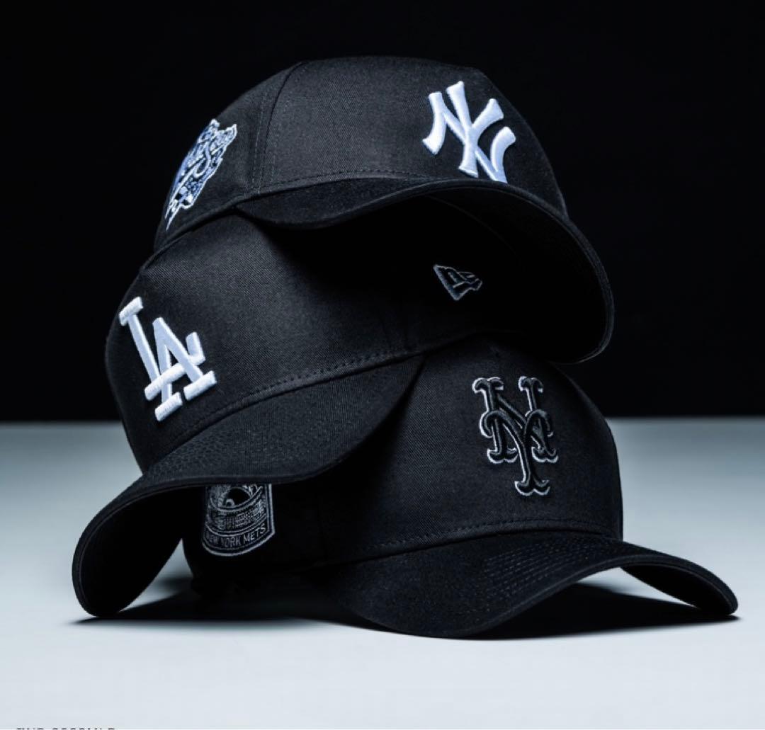 ニューエラ メッツ 9FORTY A-Frame Black and White - メルカリ