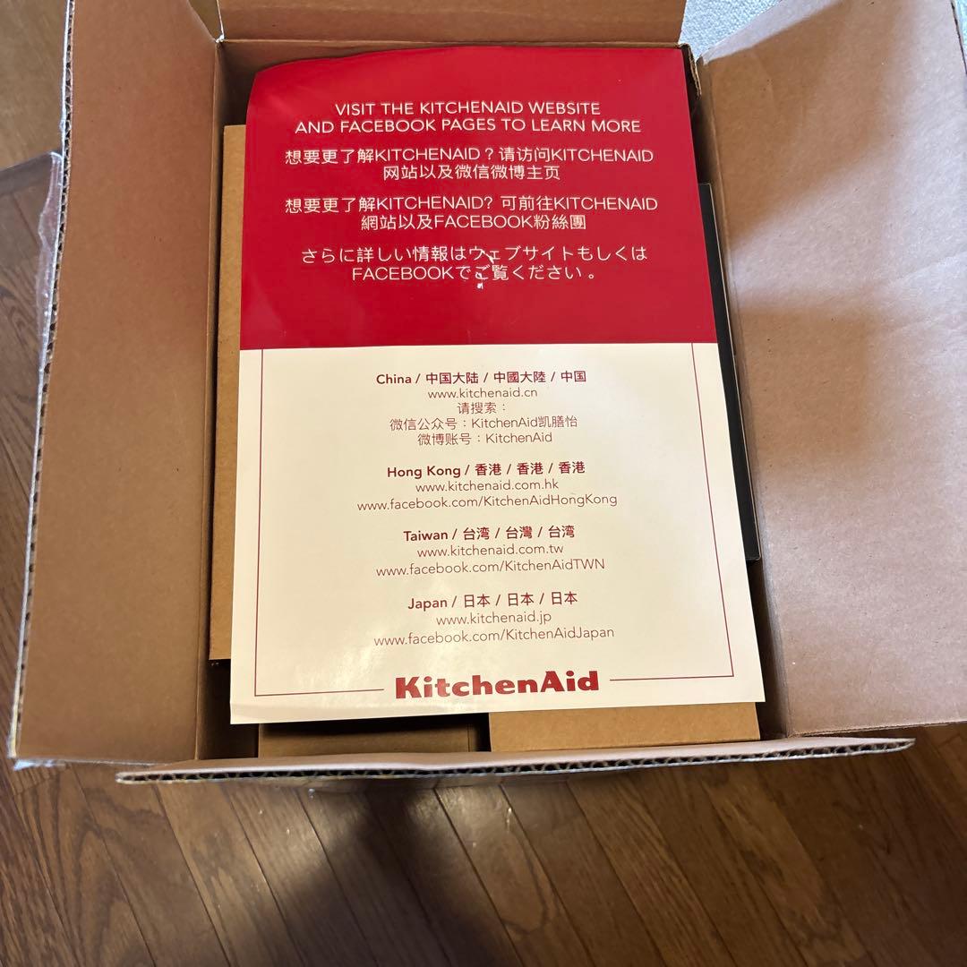 cake　KitchenAid Artisan 4.8L レッド　未使用