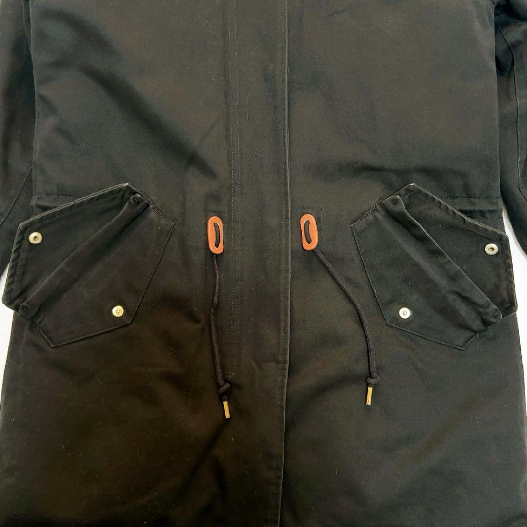 ラナ様】FRED PERRY モッズコート ファー ライナー フィッシュテール