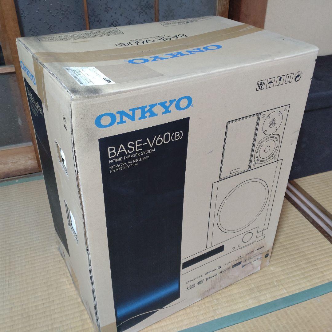 ONKYO BASE-V60(B) ホームシアターシステム ホームシアター BASE-V60-B [ハイレゾ対応 /DolbyAtmos対応 /2.1ch /Wi