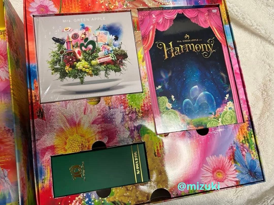 Mrs. GREEN APPLE ミセス10 Harmony BOX グッズ付き - メルカリ