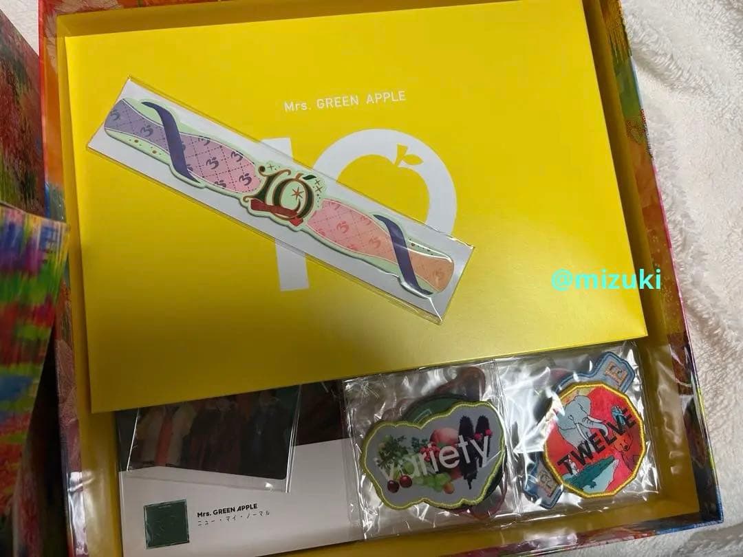 Mrs. GREEN APPLE ミセス10 Harmony BOX グッズ付き - メルカリ