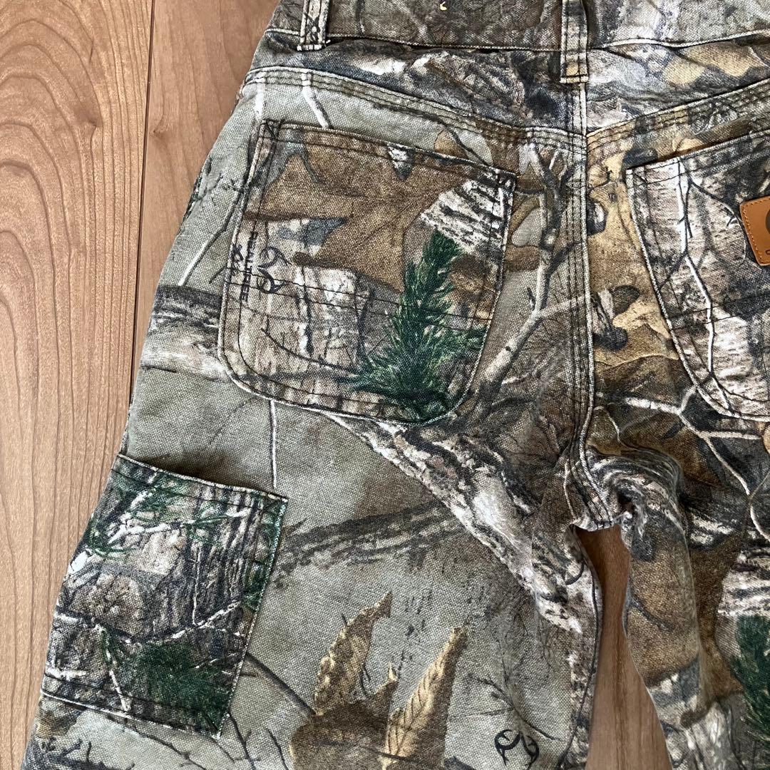 kids carhartt リアルツリー カモ ペインター パンツ - メルカリ