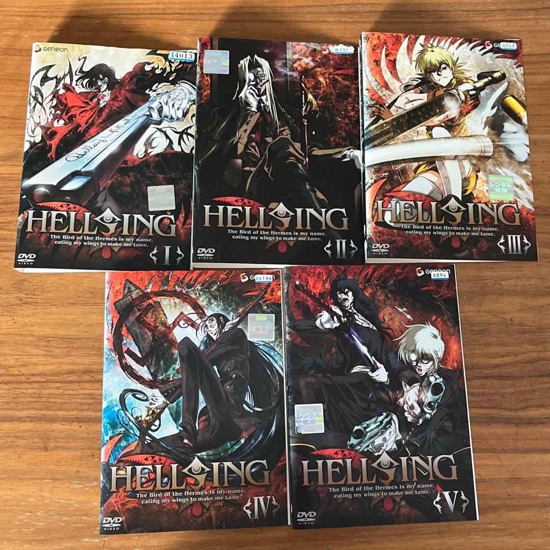 HELLSING ヘルシング OVA DVD 全10巻 全巻セット - メルカリ