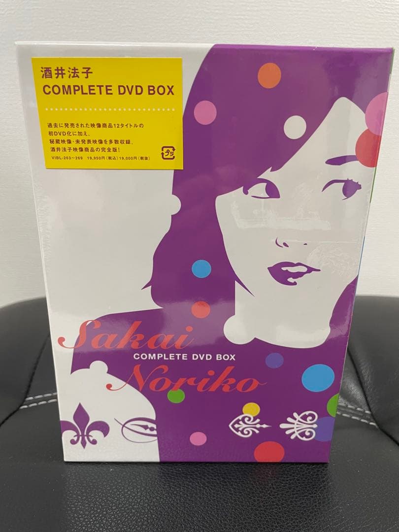 Sakai Noriko COMPLETE DVD BOX酒井法子未開封7枚組！ Amazon.co.jp: Sakai Noriko COMPLETE DVD BOX : 酒井法子: DVD