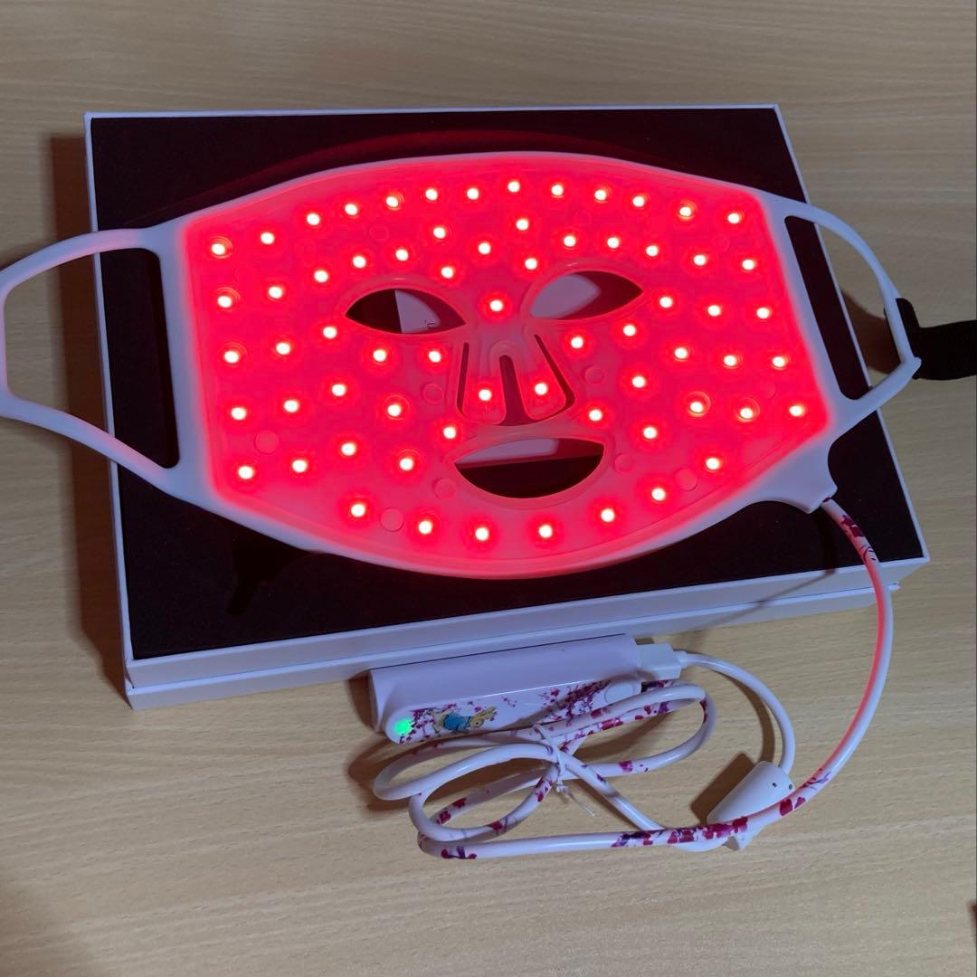 限定デザイン】 CURRENTBODY LEDライトセラピーマスク さくら