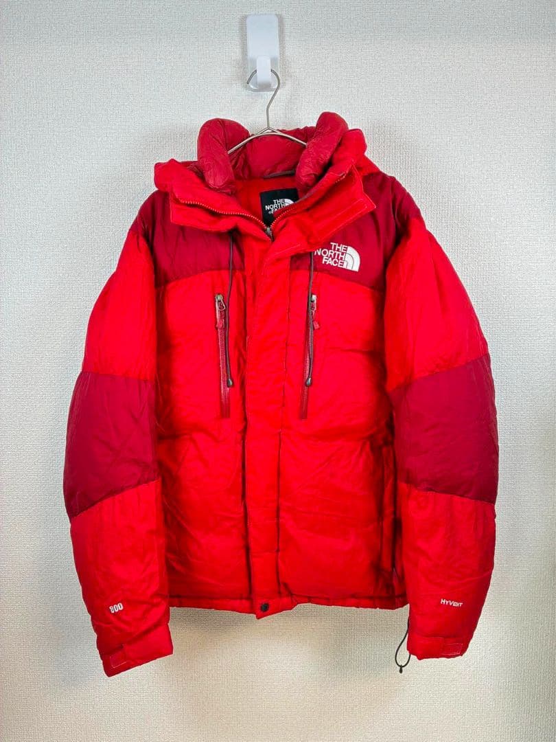 THE NORTH FACE 800FP ダウンジャケット 赤 L HyVent - メルカリ