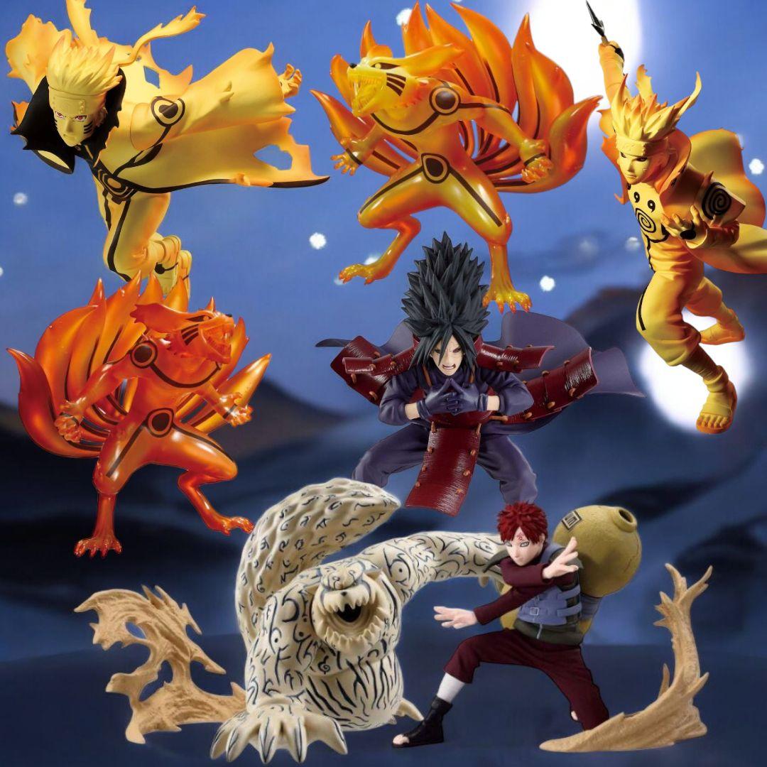 新品未開封7点 NARUTO 忍界大戦 フィギュア 九尾 我愛羅 他 - メルカリ