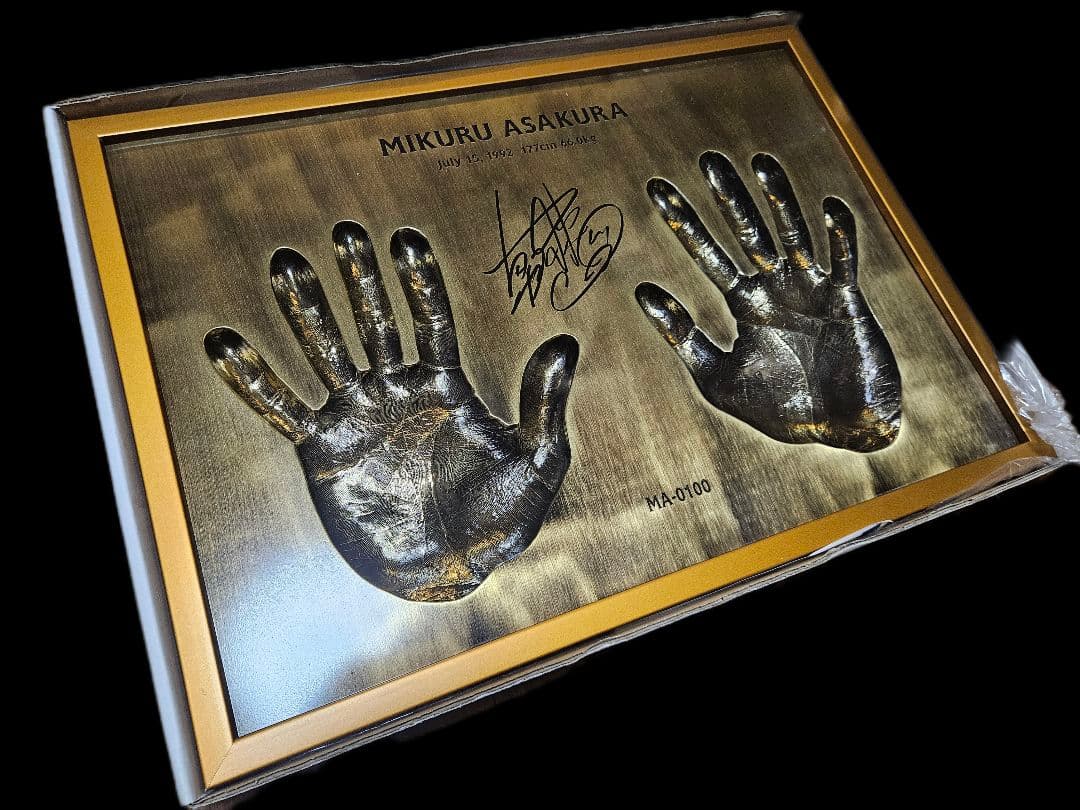 希少(No.100)朝倉未来 プレミアムハンドプレート - メルカリ