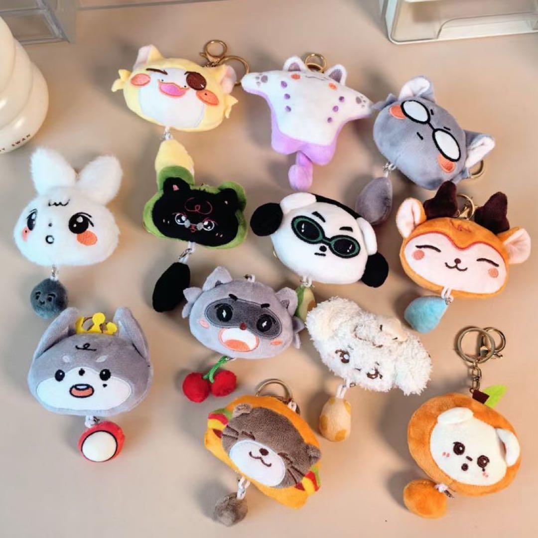 動物ぬいぐるみ SEVENTEEN セブチ ディノ ジュン ミンハオ ウォヌ