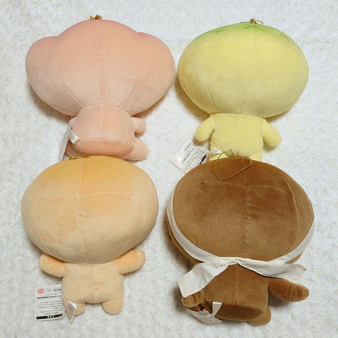 レア 当時物 タグ付き こげぱん ぬいぐるみBIG キレイパンまつり 4種