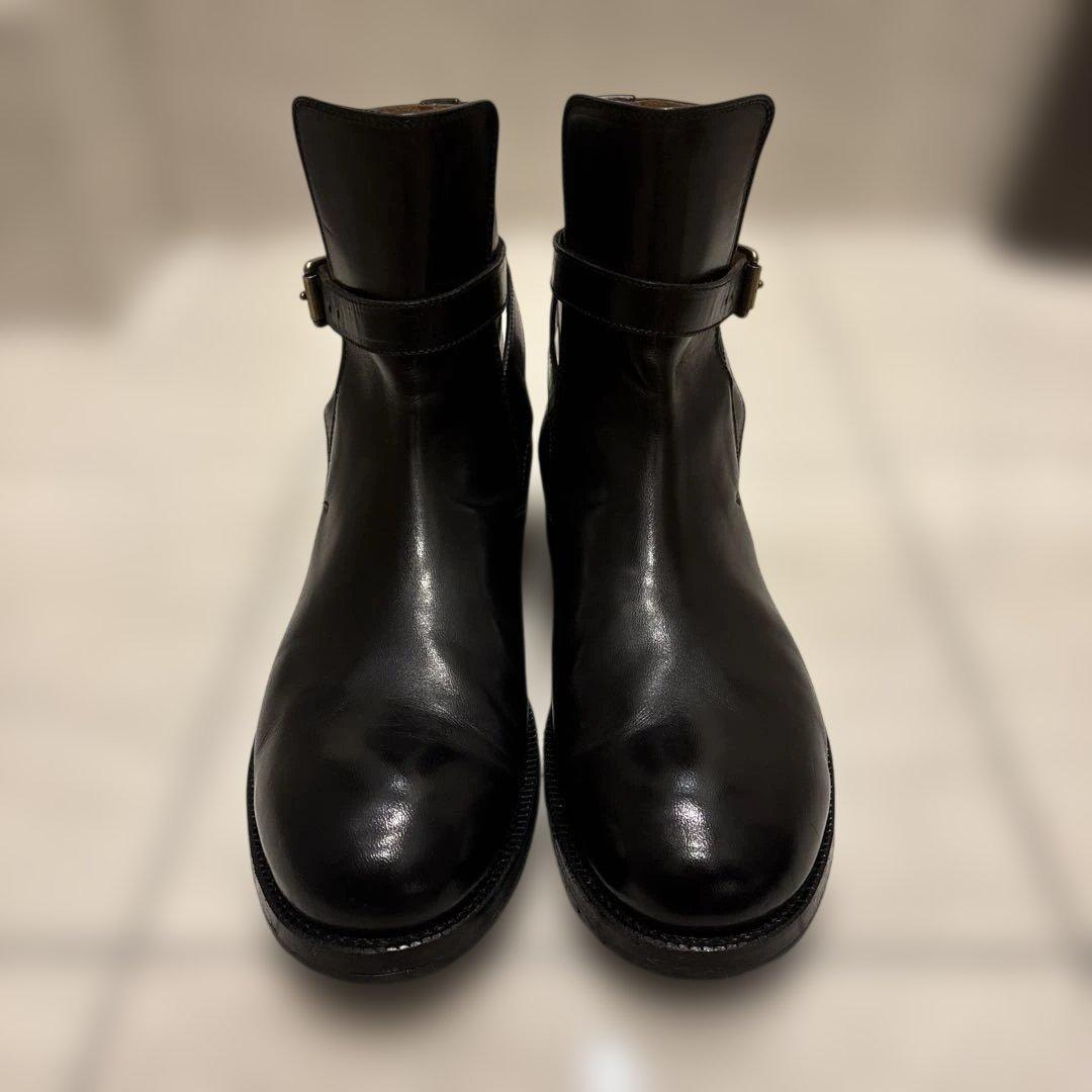 テ*キ様 chausser ショセ　ジョッパーブーツ　黒　26.5cm メンズ