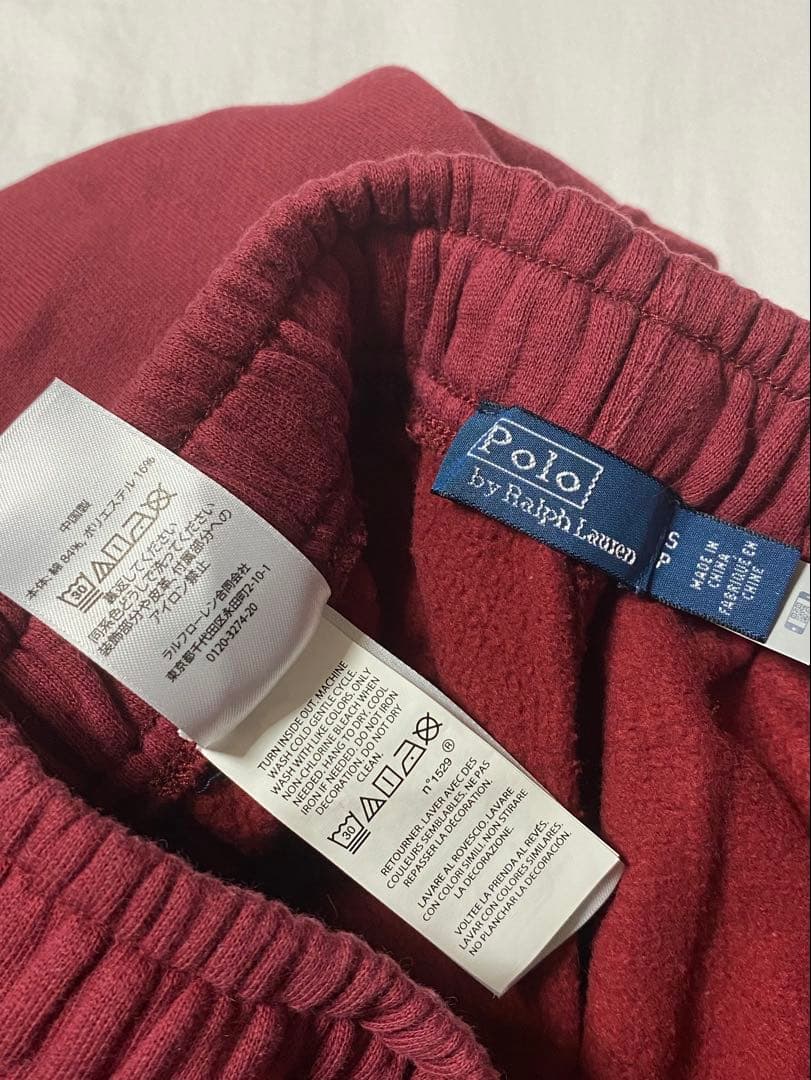 Polo by Ralph Lauren スウェット バーガンディ バラ売り不可 Lauren