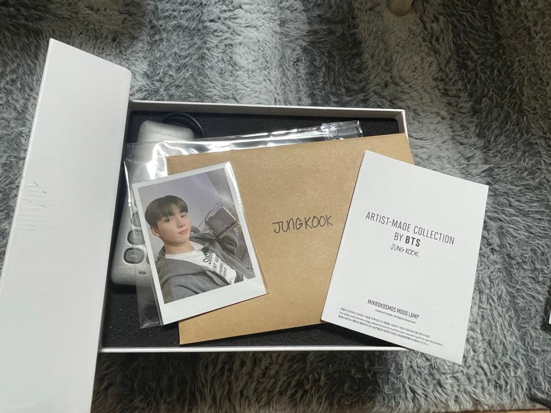 ARTIST MADE JUNGKOOK MIKROKOSMOS ムードランプ BTS JUNGKOOK Mikrokosmos Mood Lamp ARTIST MADE COLLECTION BY BTS