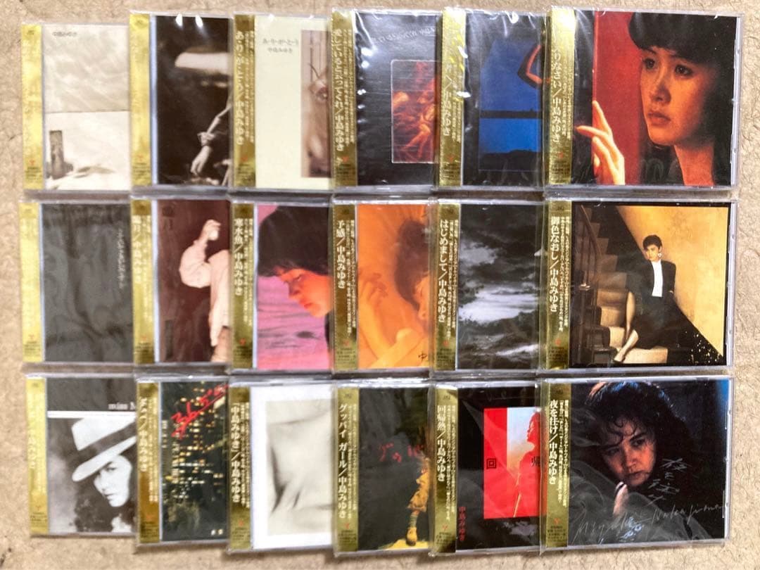 【CD】中島みゆき初期アルバム高音質リマスター音源HQCD 18枚セット CD】中島みゆき初期アルバム高音質リマスター音源HQCD 18枚セット