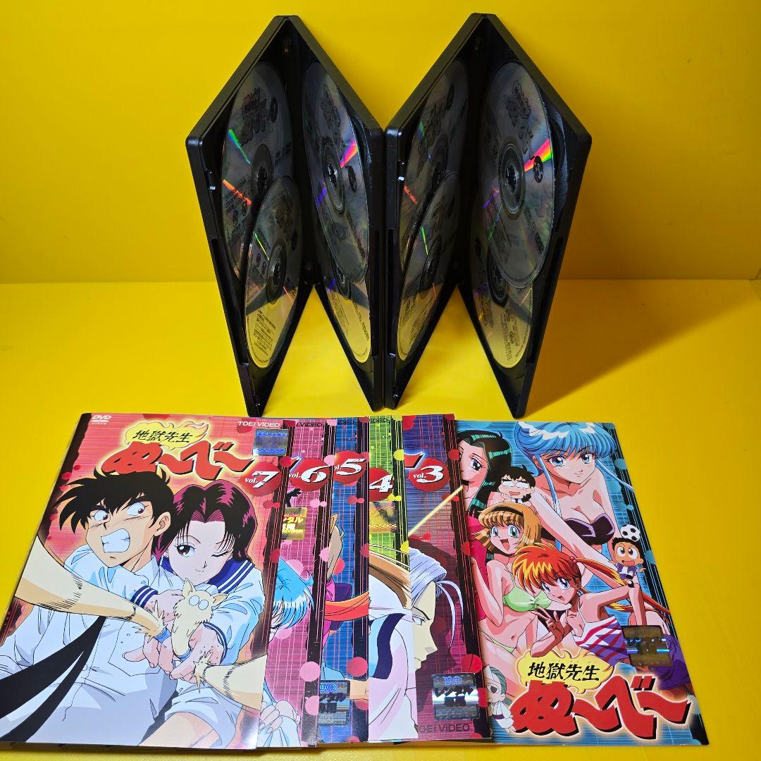新品ケース交換済み　地獄先生ぬ～べ～　DVD 全8巻+OVA+劇場版　全10巻