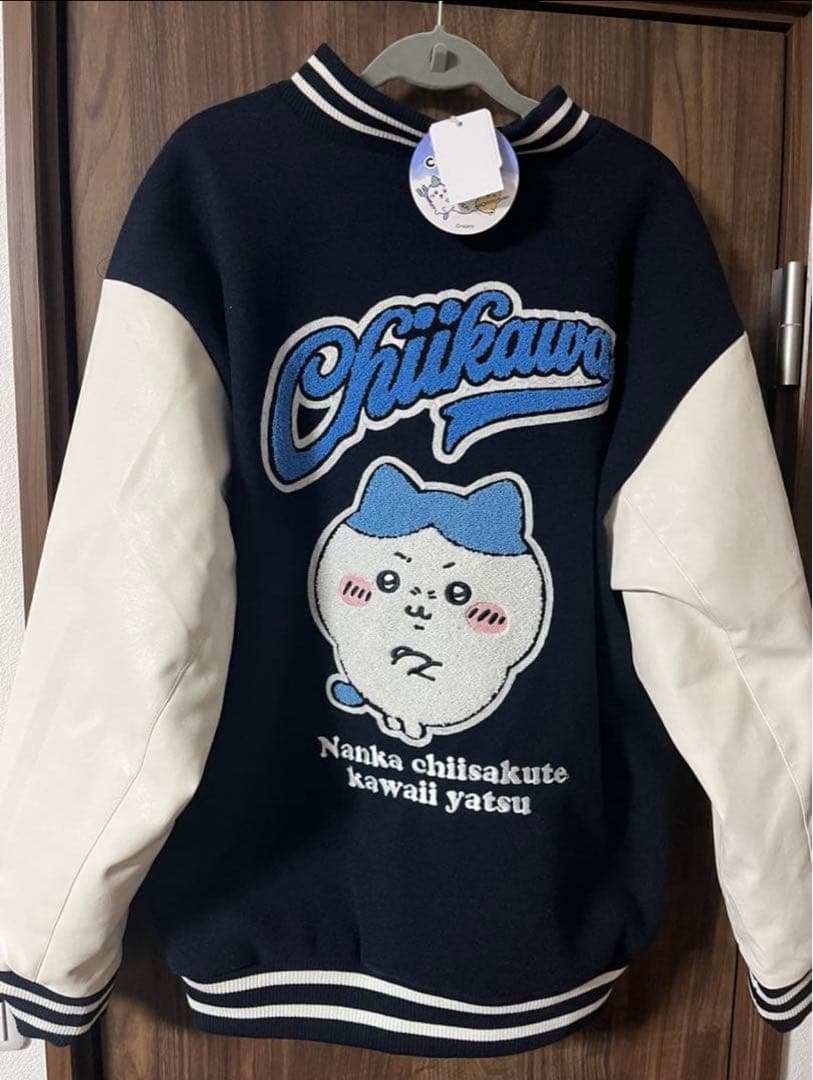 ちいかわ × アベイル コラボ スタジャンアウター ハチワレ レディース