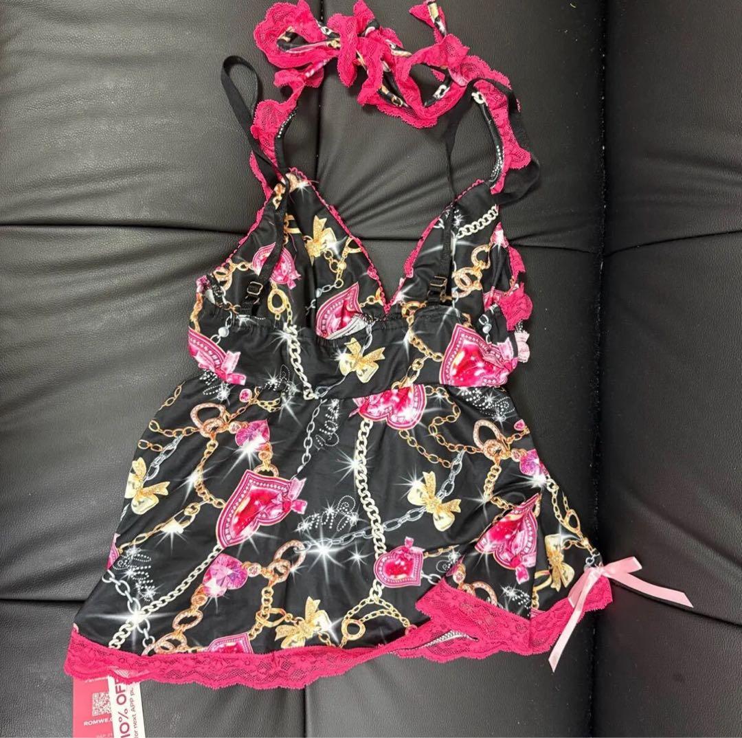 平成ギャル キャミソール 背中ガン開き M - メルカリ