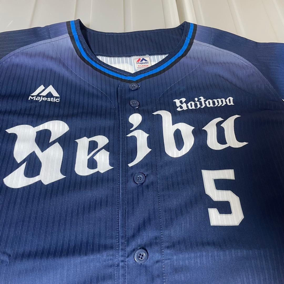 埼玉西武ライオンズ マジェスティック 外崎修汰 5 レプリカ