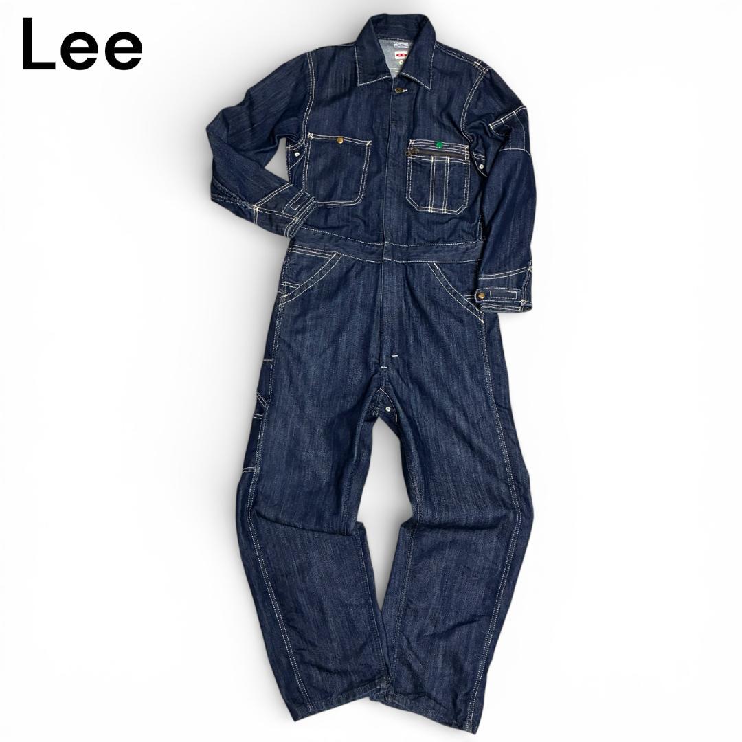 未使用級】LEE リー 全農コラボ デニムオールインワン つなぎ Sサイズ