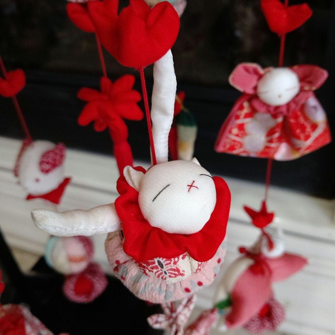 吊るし飾り 吊るし雛 ひな祭り ちりめん細工 ハンドメイド - メルカリ