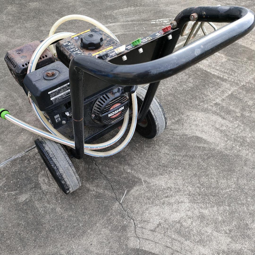 引越し大処分！KOSHIN 超強力高圧洗浄機 JCE-1408UDX - メルカリ