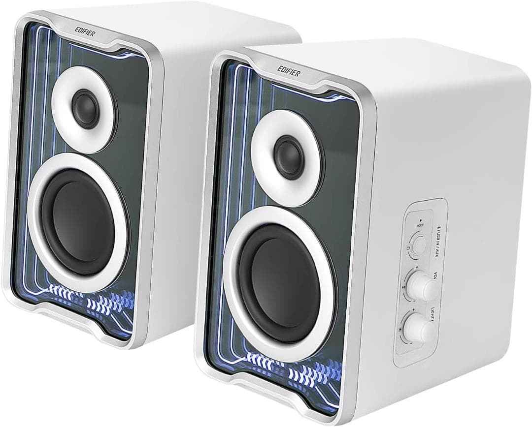 【新品未開封】Edifier QR30 白 スピーカー Bluetooth5.4 Amazon.co.jp: Edifier QR30 Speaker, Bluetooth 5.4, PC Speaker