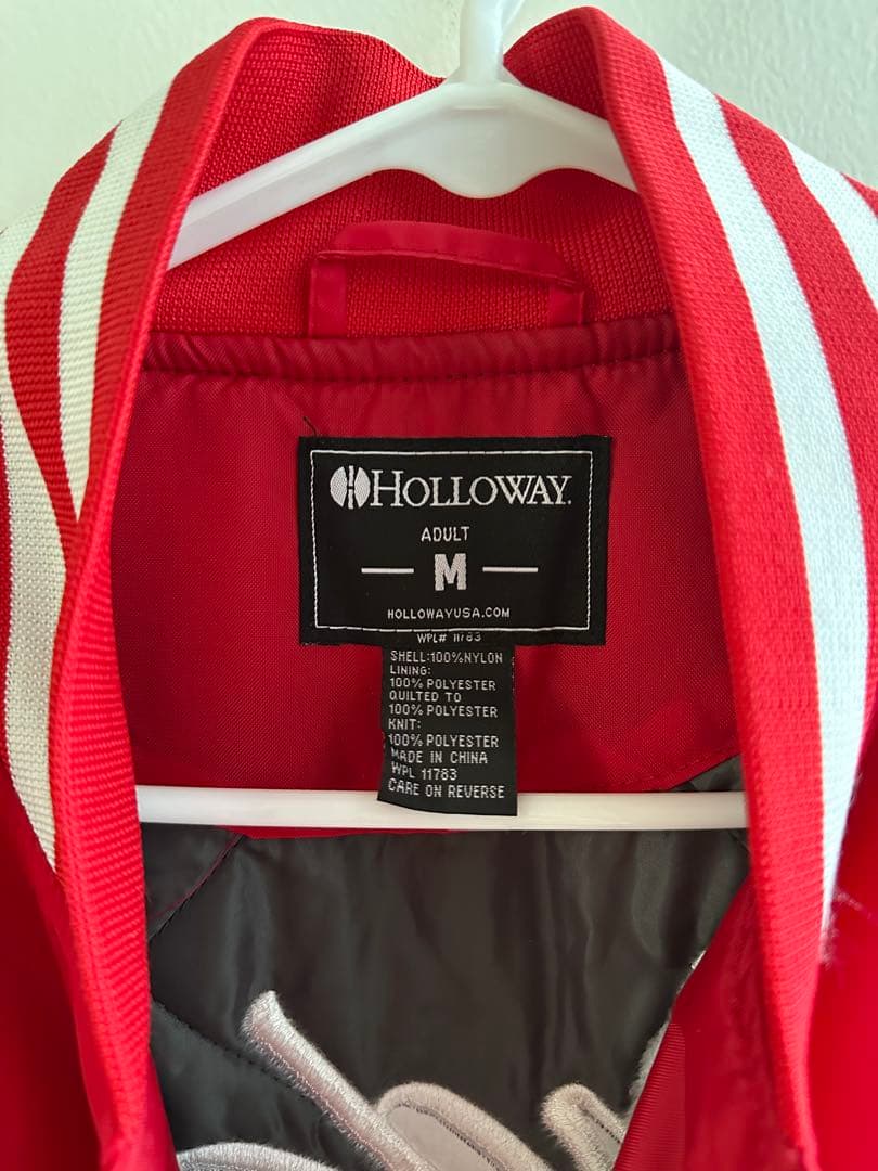 Wind and Sea スタジャン Mサイズ レッド