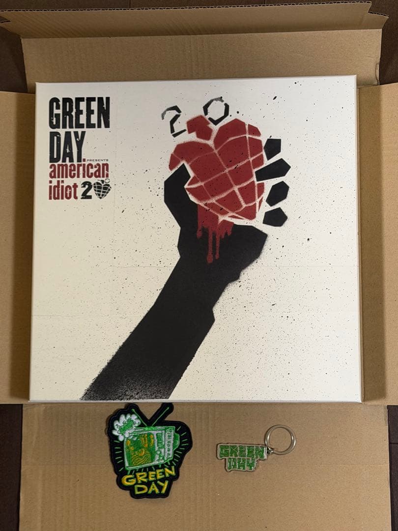 GREEN DAY American Idiot 20th 限定盤 LP American Idiot (20th Anniversary Edition)(レッドブラック