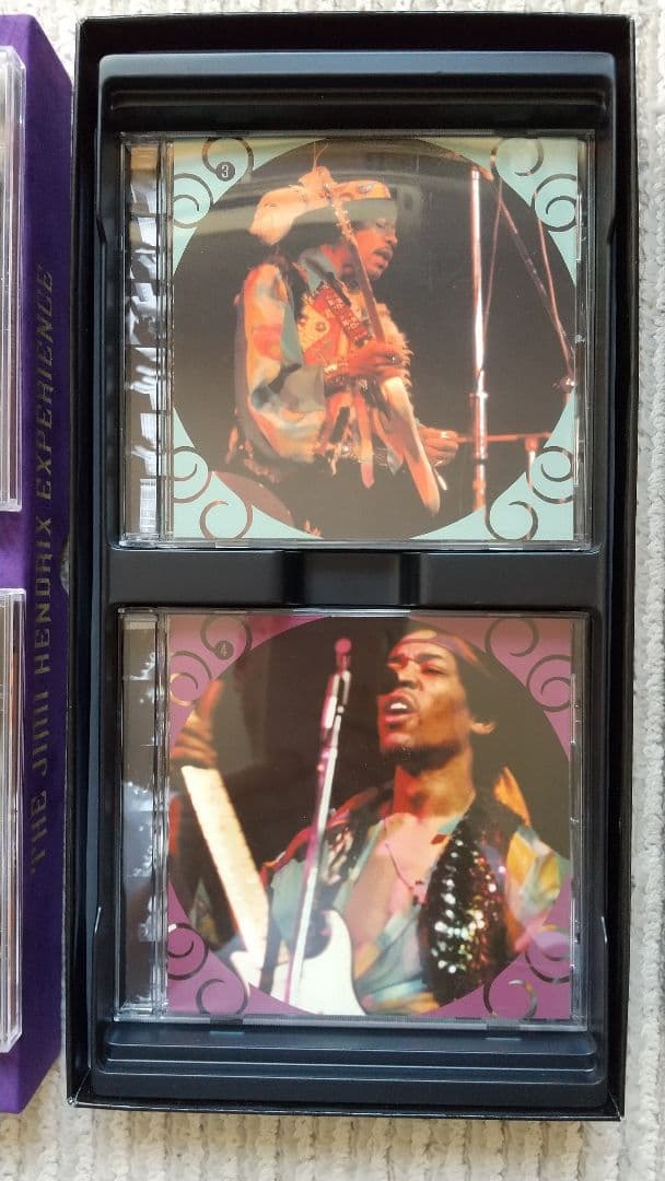 ジミ・ヘンドリックス『アンリリースト＆レア・マテリアルズ』CD4枚組