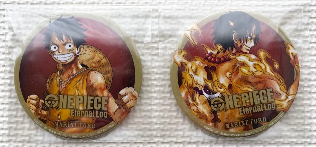 ワンピース エターナルログ 楽天ブックス購入特典 缶バッジ 新品フル