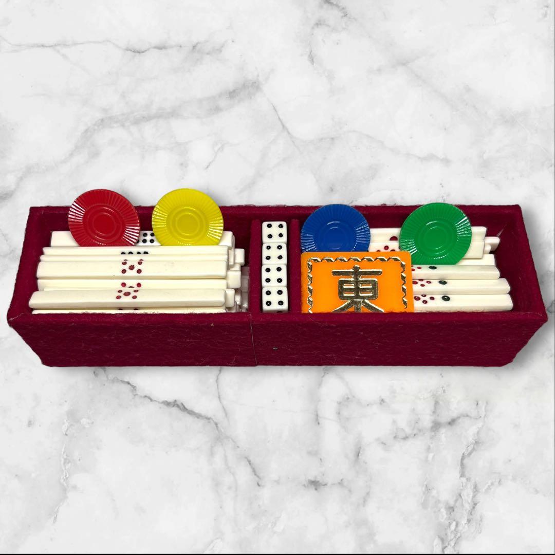 希少】 麻王印 一索 5本羽デザイン 背竹牌 - メルカリ