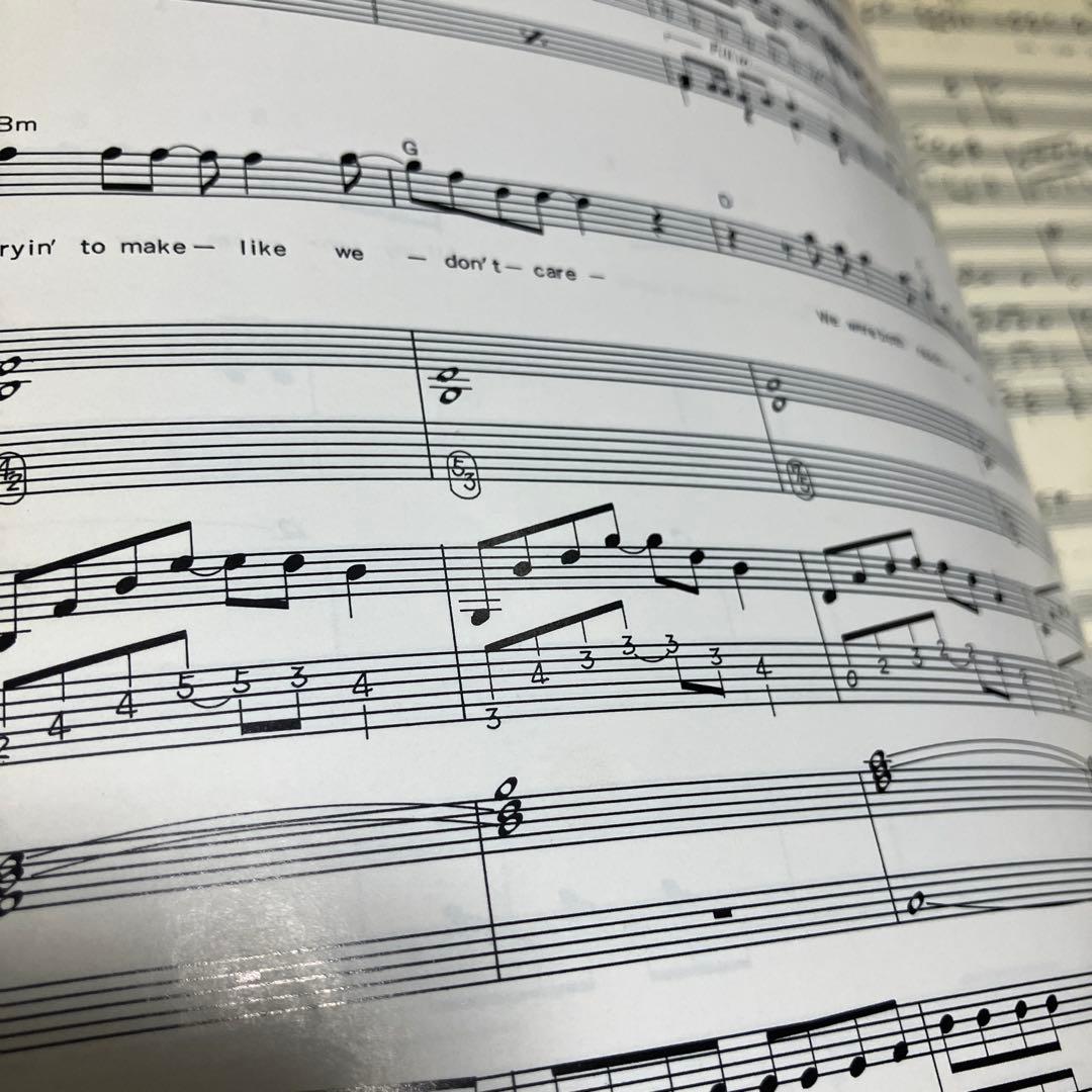 ブライアン•アダムス レックレス バンドスコア タブ譜 BRYAN ADAMS