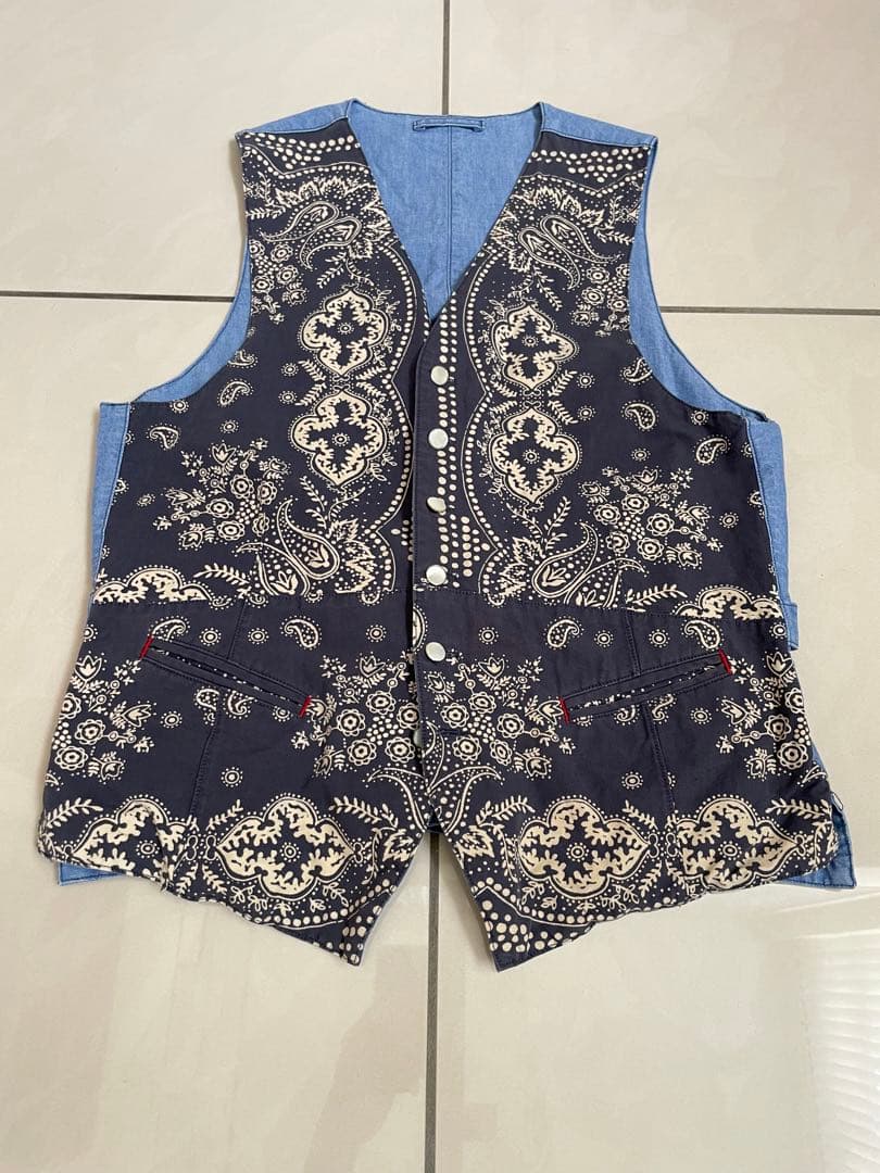 ボーイズマーケット別注オリジナルバンダナ柄ベスト(ENPIRE&SONS) B03_5729_dc1db6e7-10b3-4a15-