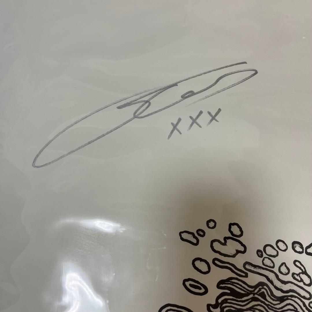 ドレスコーズ 『海王星』サイン入りポスター - ミュージシャン