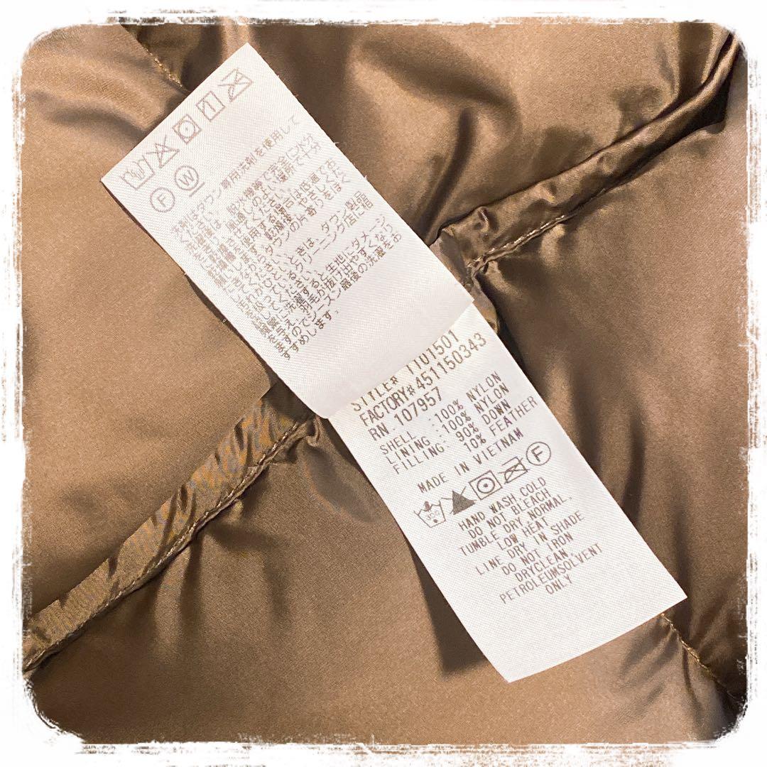 希少 極美品 mont-bell パーマフロストライトダウン ハニー Lモンベル