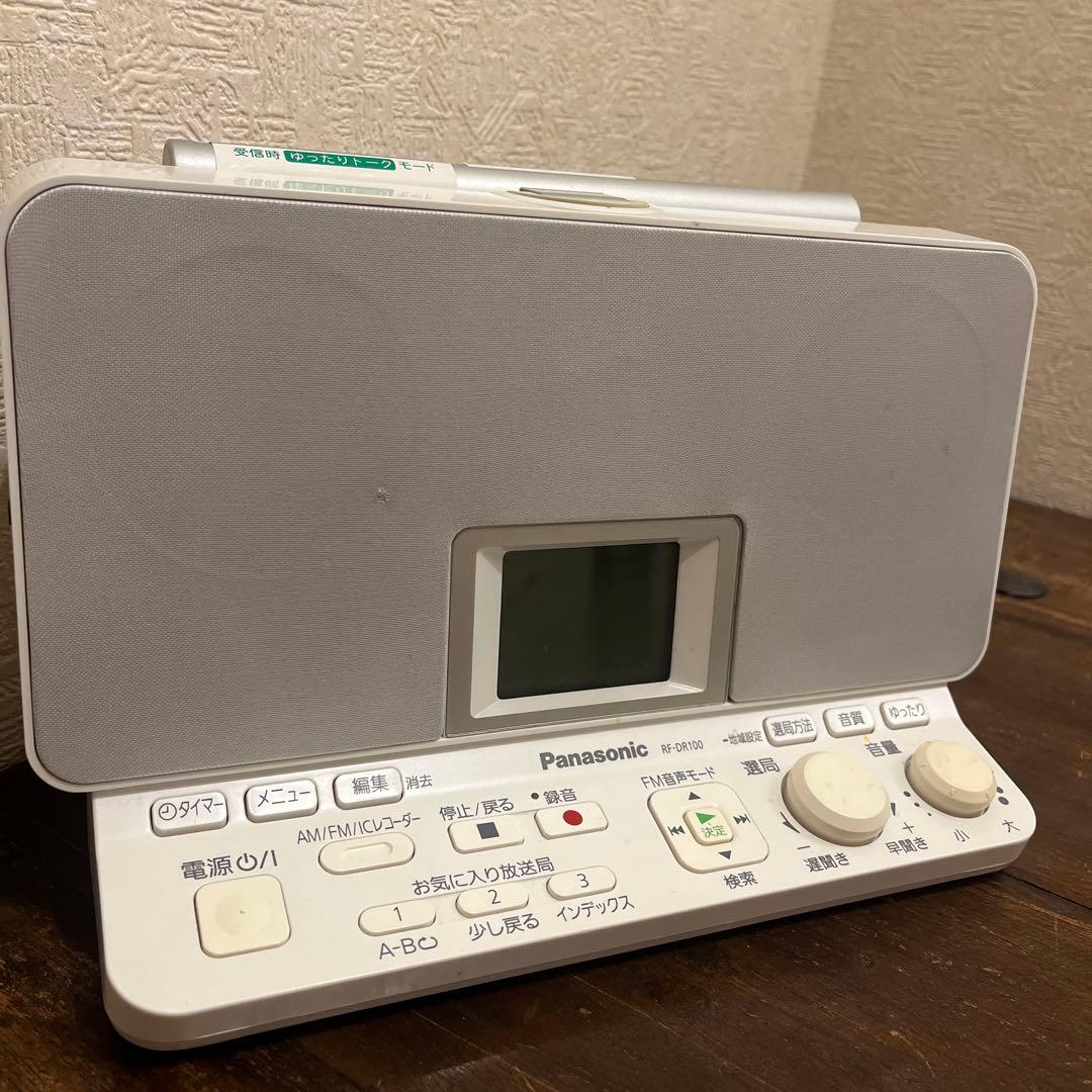 Panasonic ラジオレコーダー RF-DR100 動作確認済み - メルカリ