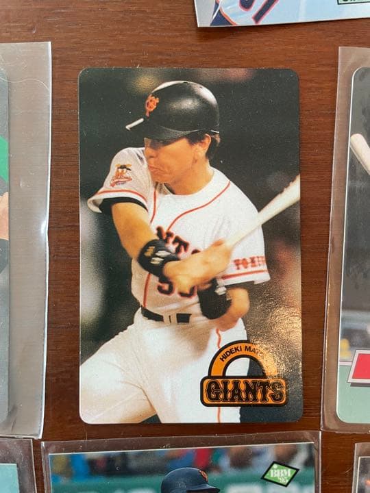 松井秀喜 BBM 東京スナック レア カード プロ野球 ジャイアンツ 95 94