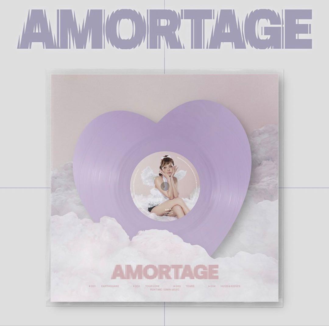 新品未開封】BLACKPINK ジス ソロ AMORTAGE LP Heart - メルカリ