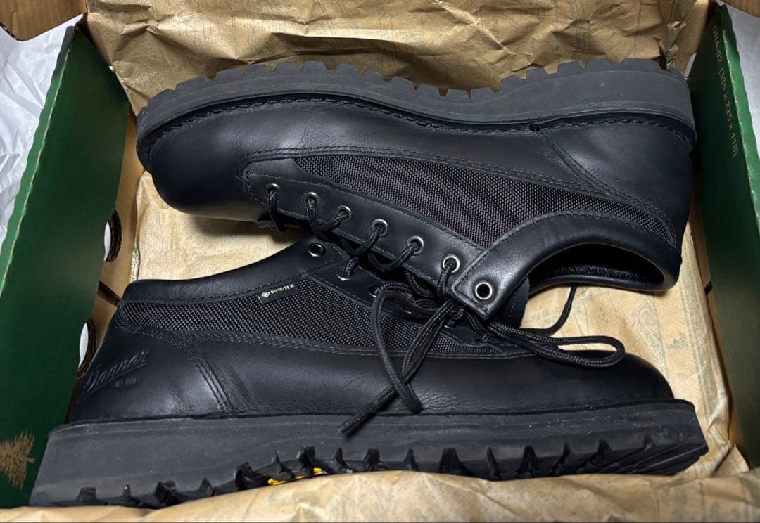 靴 DANNER FIELD LOW BLACK 26.5cm