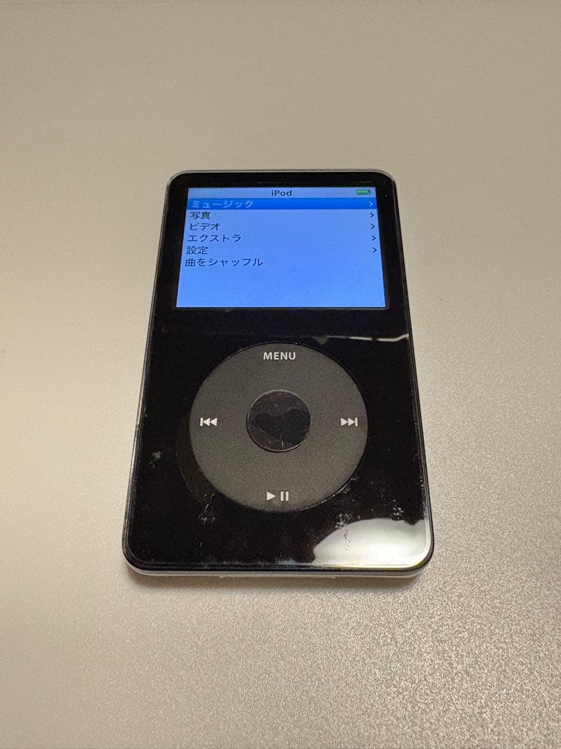 Apple iPod classic 第5世代 30GB ブラック 黒 - メルカリ